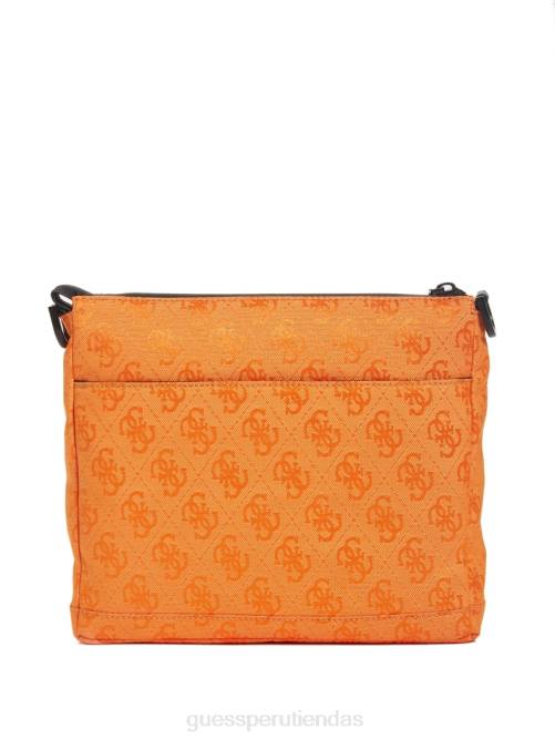 GUESS bandolera vezzola de nailon mujer 0P8X3247 naranja bolsas
