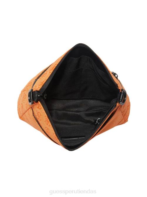 GUESS bandolera vezzola de nailon mujer 0P8X3247 naranja bolsas