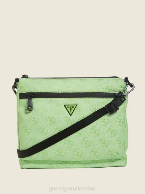 GUESS bandolera vezzola de nailon mujer 0P8X3248 verde bolsas