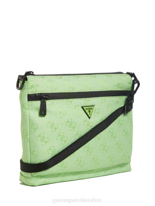 GUESS bandolera vezzola de nailon mujer 0P8X3248 verde bolsas