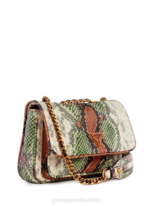 GUESS bolso becci mini convertible mujer 0P8X2803 salvia múltiple bolsas