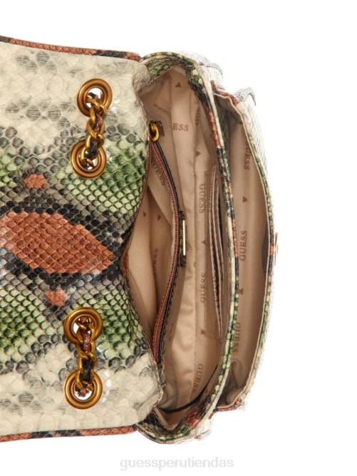 GUESS bolso becci mini convertible mujer 0P8X2803 salvia múltiple bolsas