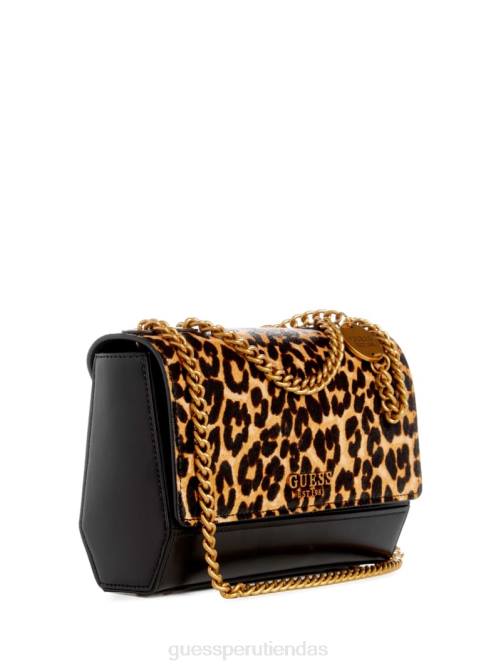 GUESS bolso convertible iseline mujer 0P8X2800 leopardo bolsas