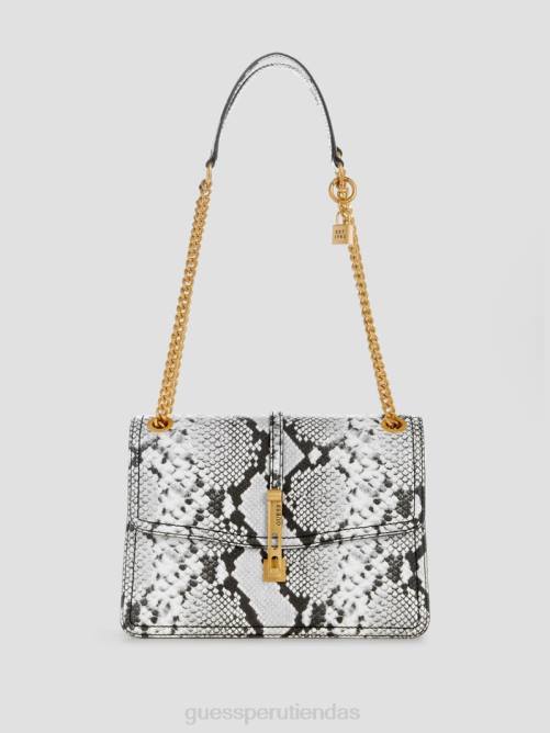 GUESS bolso convertible james de pitón mujer 0P8X2946 blanco bolsas