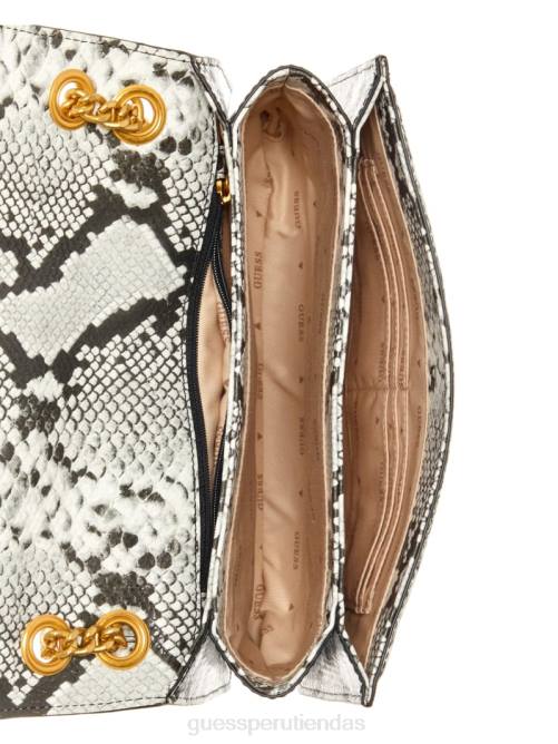 GUESS bolso convertible james de pitón mujer 0P8X2946 blanco bolsas