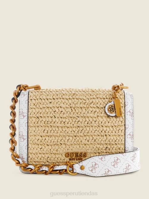 GUESS bolso crossbody abey mujer 0P8X2988 lavado azul/nuevo enjuague bolsas