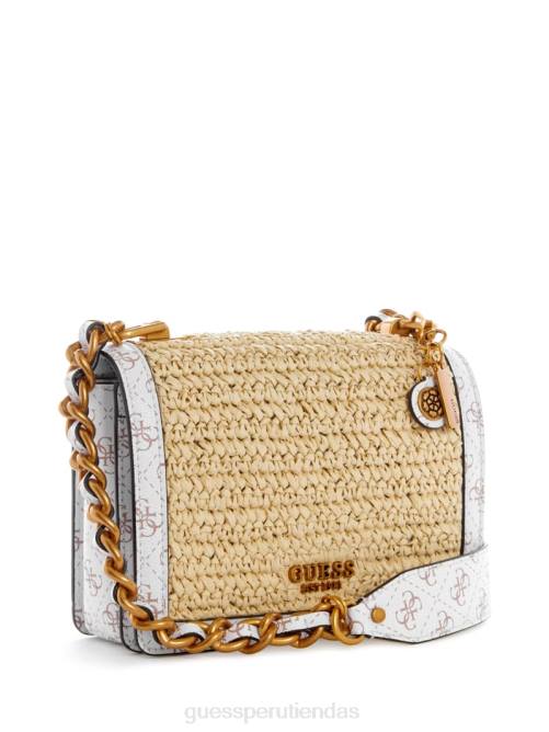 GUESS bolso crossbody abey mujer 0P8X2988 lavado azul/nuevo enjuague bolsas