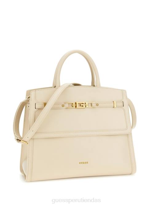 GUESS bolso satchel cristina mediano de piel mujer 0P8X2804 san bolsas