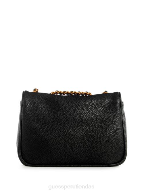 GUESS bolso becci mini convertible mujer 0P8X2795 estampado floral negro bolsas