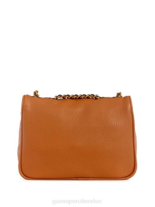 GUESS bolso becci mini convertible mujer 0P8X2796 coñac bolsas