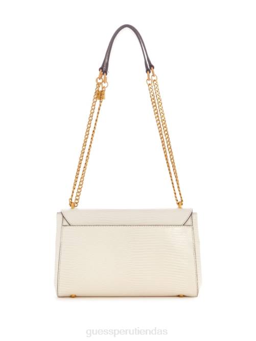 GUESS bolso convertible katey lagarto mujer 0P8X2762 blanco bolsas