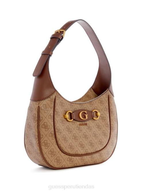 GUESS bolso hobo izzy quattro g mujer 0P8X3009 luz de la vendimia bolsas