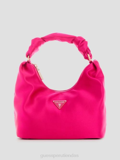 GUESS bolso hobo velina de satén mujer 0P8X3035 violeta claro/pastel bolsas