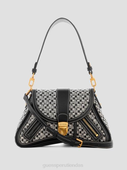 GUESS bolso de hombro belle vintage plegable mujer 0P8X2846 florecer bolsas