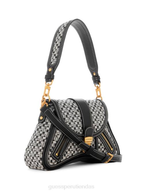 GUESS bolso de hombro belle vintage plegable mujer 0P8X2846 florecer bolsas