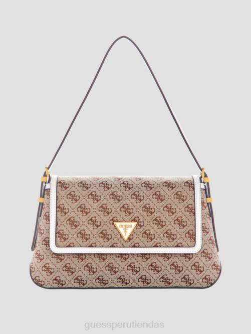 GUESS bolso de hombro desideria quattro g mujer 0P8X3033 naranja/naranja brillante bolsas