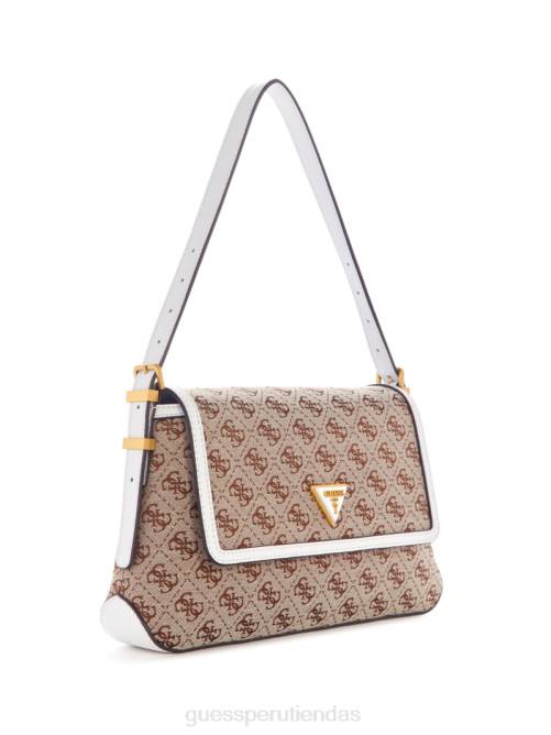 GUESS bolso de hombro desideria quattro g mujer 0P8X3033 naranja/naranja brillante bolsas