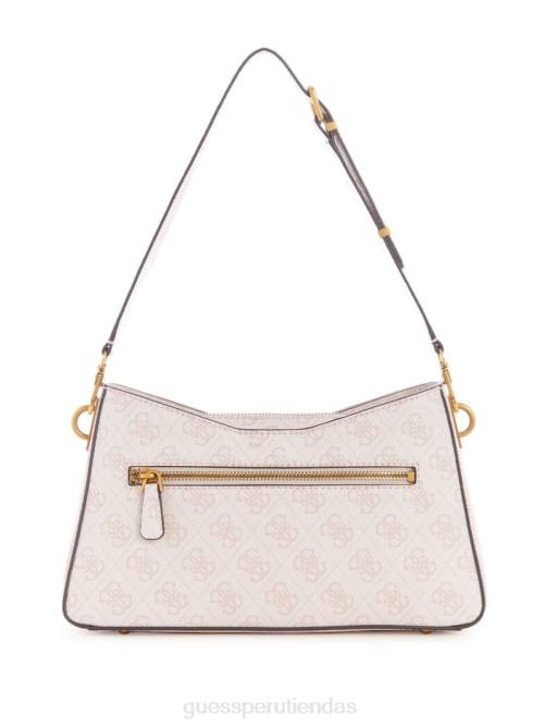 GUESS bolso de hombro elite con logo ginevra mujer 0P8X3006 logotipo de rubor bolsas