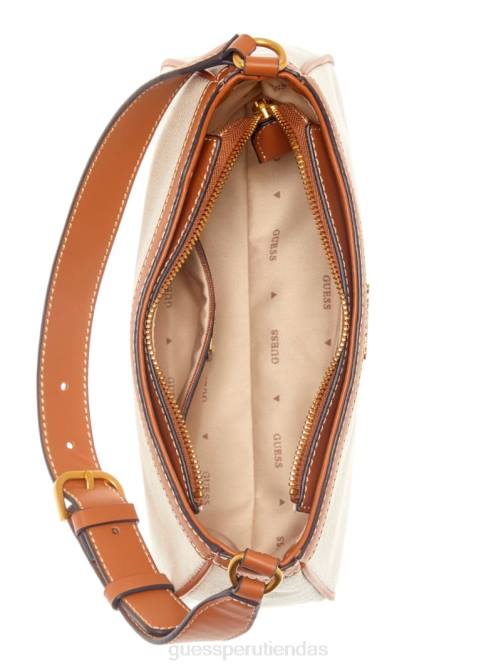 GUESS bolso de hombro jovie mujer 0P8X3040 coñac bolsas