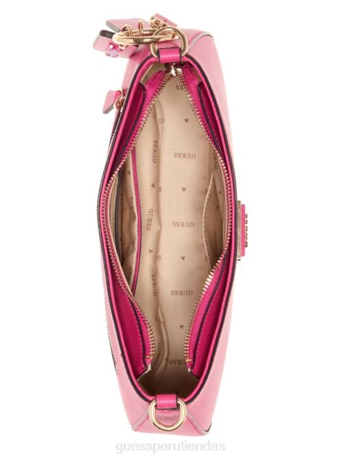 GUESS bolso de hombro noelle mujer 0P8X3008 sandía bolsas