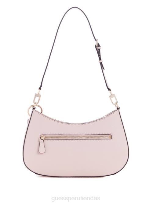 GUESS bolso de hombro noelle mujer 0P8X3028 rosa claro bolsas