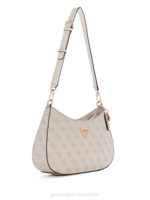 GUESS bolso de hombro noelle quattro g mujer 0P8X3007 logotipo de la paloma bolsas