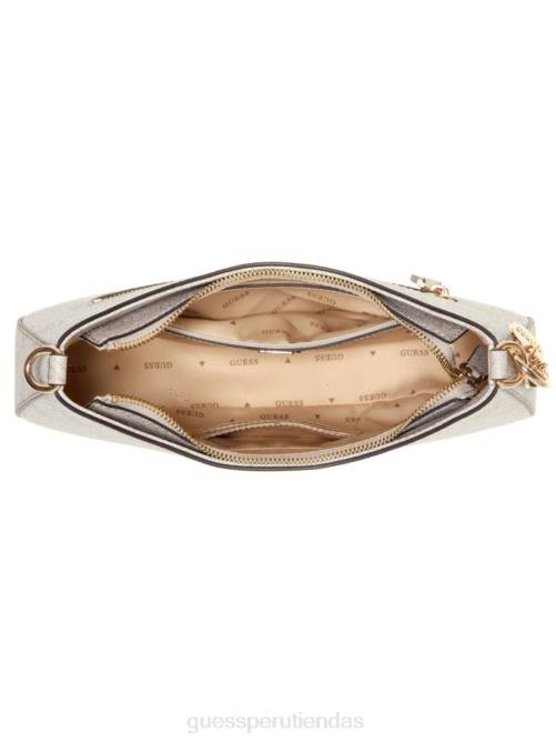 GUESS bolso de hombro noelle quattro g mujer 0P8X3007 logotipo de la paloma bolsas