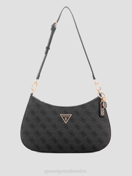 GUESS bolso de hombro noelle quattro g mujer 0P8X3037 lavado de nubes bolsas