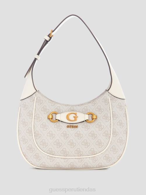 GUESS bolso hobo izzy quattro g mujer 0P8X2998 logotipo de la paloma bolsas