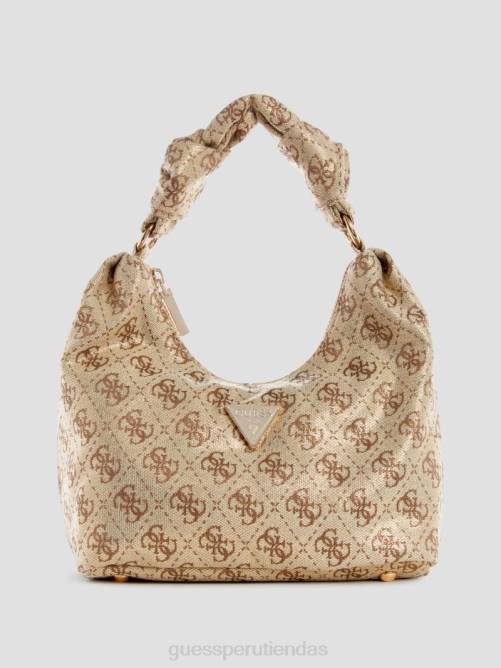 GUESS bolso hobo velina quattro g mujer 0P8X3012 lavado azul/glacial bolsas