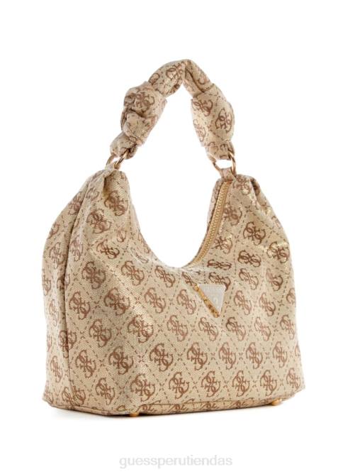 GUESS bolso hobo velina quattro g mujer 0P8X3012 lavado azul/glacial bolsas