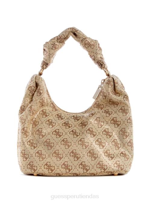 GUESS bolso hobo velina quattro g mujer 0P8X3012 lavado azul/glacial bolsas