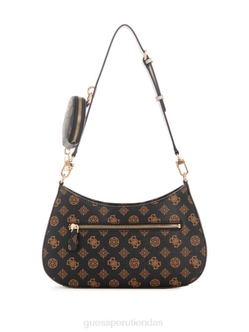 GUESS cualquier bolso de hombro de graffiti art mujer 0P8X3043 820 melón bolsas