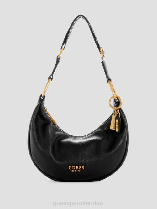 GUESS natalya mini vagabundo mujer 0P8X3019 estampado floral negro bolsas