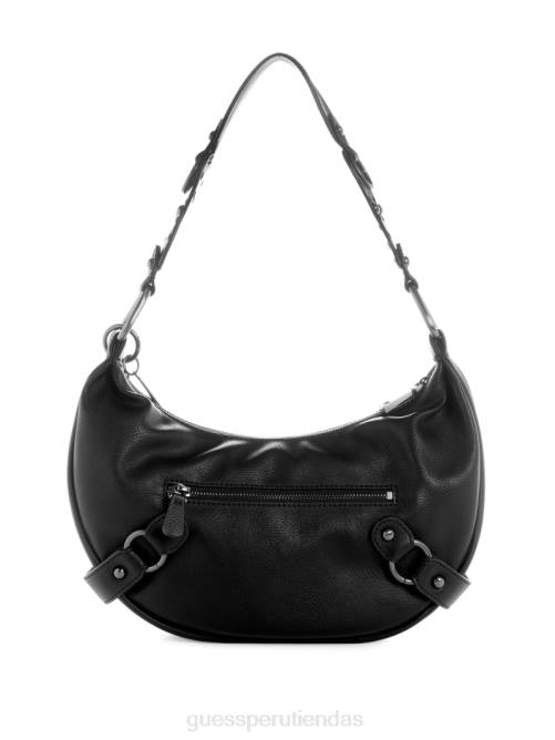 GUESS natalya vagabundo mujer 0P8X3018 estampado floral negro bolsas