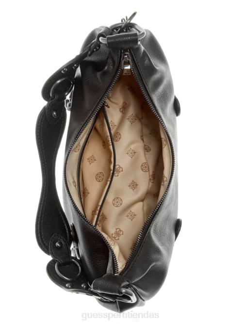 GUESS natalya vagabundo mujer 0P8X3018 estampado floral negro bolsas
