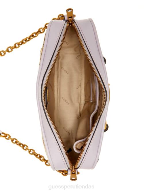 GUESS bolsa para cámara aviana mujer 0P8X2967 café con leche/lila bolsas