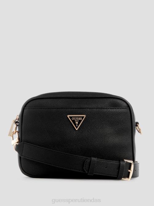 GUESS bolsa para cámara meridiana mujer 0P8X2758 estampado floral negro bolsas