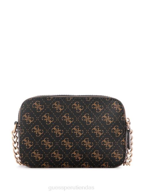 GUESS bolso para cámara queen quattro g con logo mujer 0P8X2894 lavado azul/la bamba bolsas