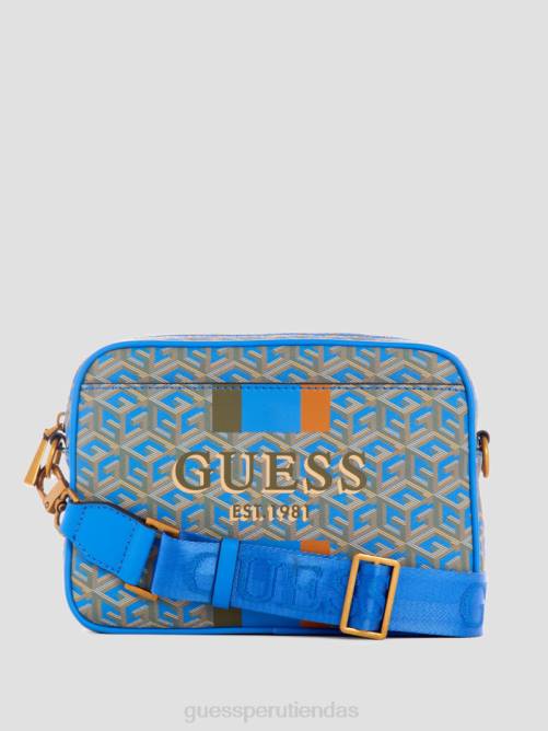 GUESS bolso para cámara vikky mujer 0P8X2772 logotipo acuático bolsas