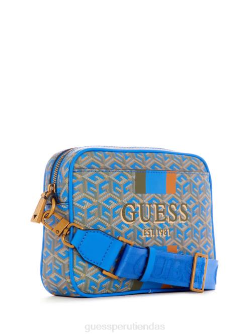 GUESS bolso para cámara vikky mujer 0P8X2772 logotipo acuático bolsas