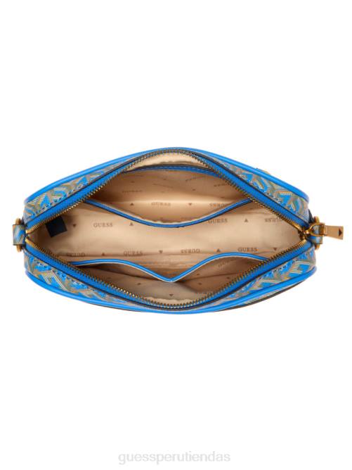 GUESS bolso para cámara vikky mujer 0P8X2772 logotipo acuático bolsas