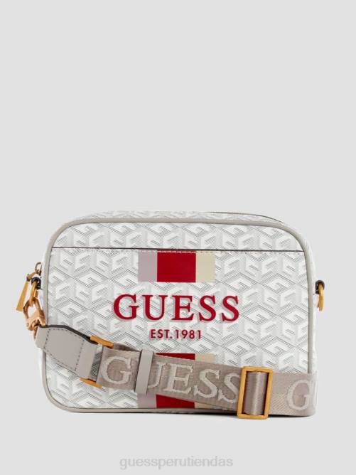 GUESS bolso para cámara vikky mujer 0P8X2842 acero bolsas