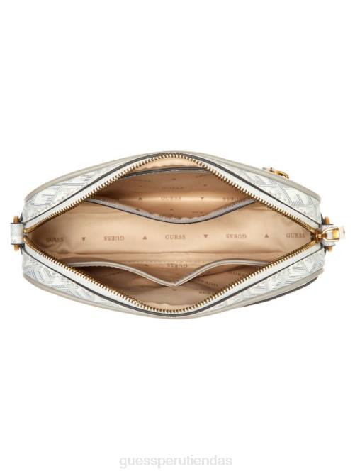 GUESS bolso para cámara vikky mujer 0P8X2842 acero bolsas
