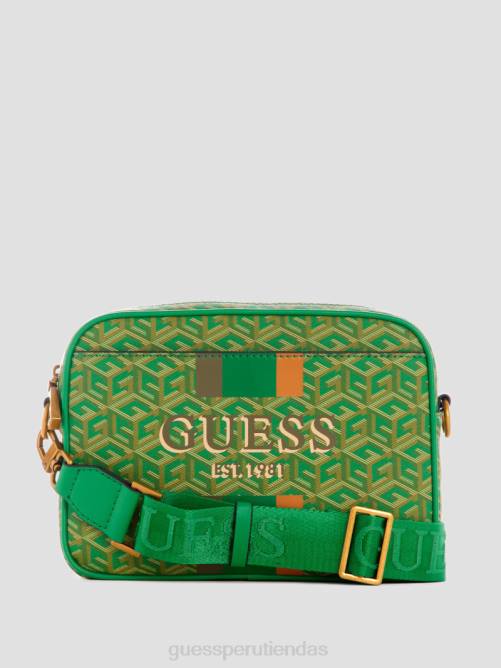 GUESS bolso para cámara vikky mujer 0P8X2922 logotipo del bosque bolsas