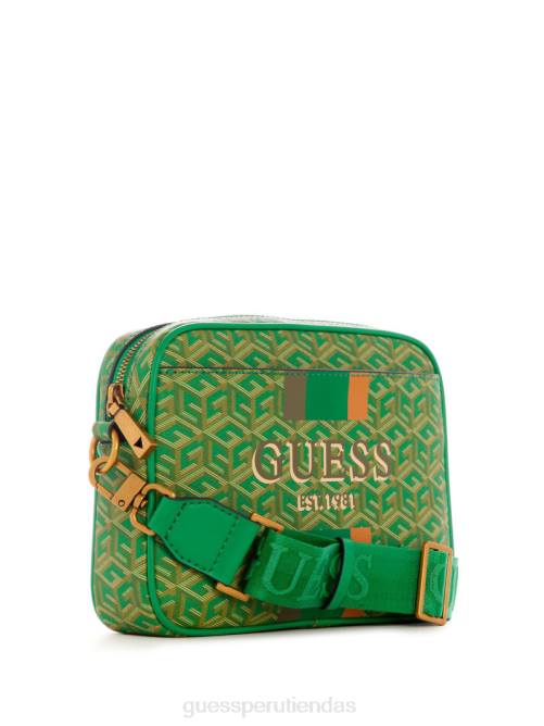 GUESS bolso para cámara vikky mujer 0P8X2922 logotipo del bosque bolsas
