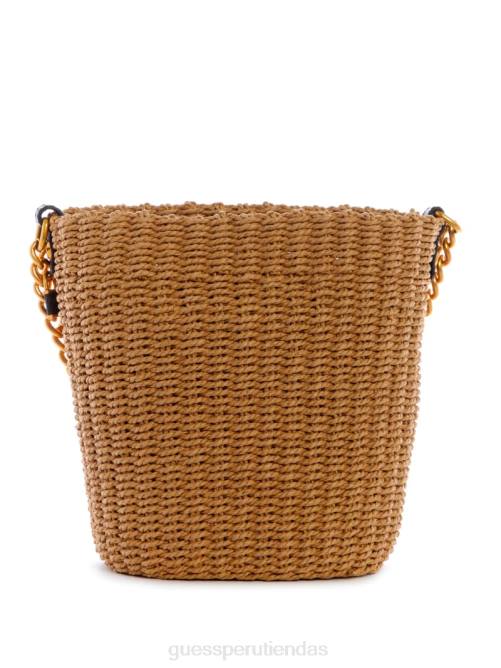GUESS bolso bombonera lilica mujer 0P8X3110 marrón múltiple bolsas