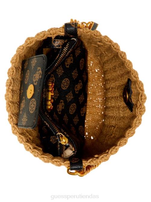 GUESS bolso bombonera lilica mujer 0P8X3110 marrón múltiple bolsas