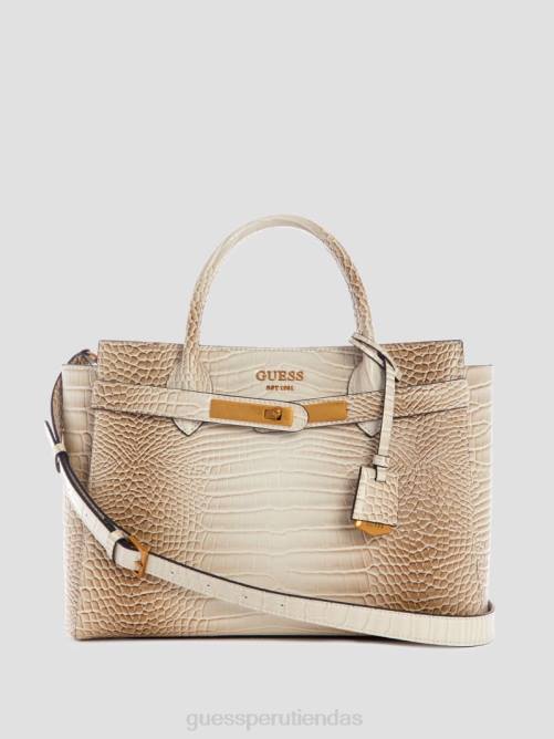GUESS bolso de alta sociedad enisa mujer 0P8X2871 blanco bolsas