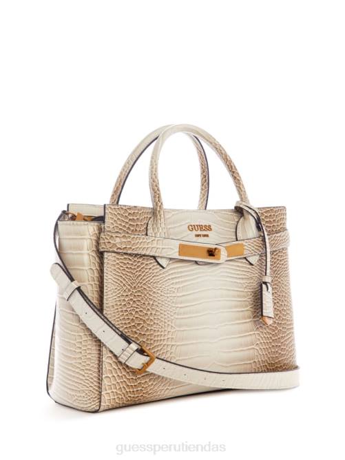 GUESS bolso de alta sociedad enisa mujer 0P8X2871 blanco bolsas